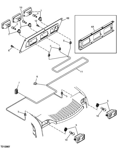 john deere 240 skid steer lights|John Deere Parts Catalog.